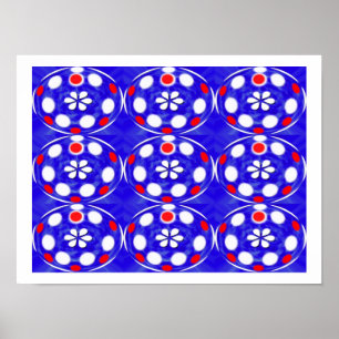 Himmelblasen Kunst Poster