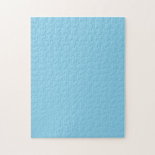 Himmelblau einfarbig puzzle (Vertikal)