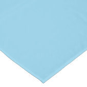 Himmelblau einfarbig tischdecke (Schrägansicht)