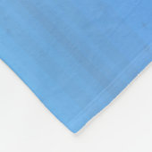 Himmelblau Fleecedecke (Ecke)