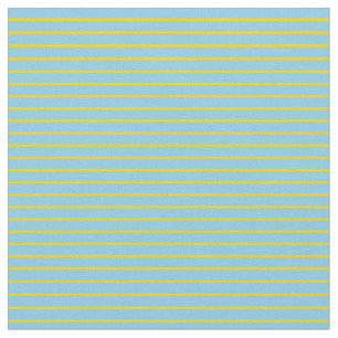 Himmelblau-gelbe Streifen Muster Stoff