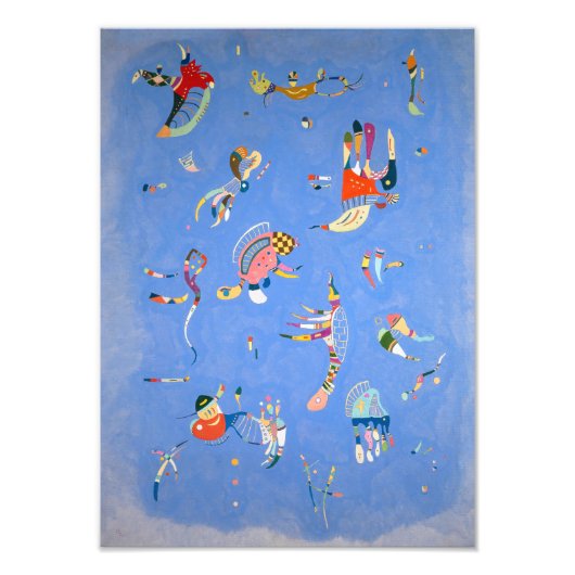 Himmelblau | Kandinsky | Fotodruck (Vorne)