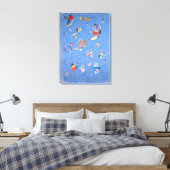 Himmelblau | Kandinsky | Leinwanddruck (Insitu (Schlafzimmer))