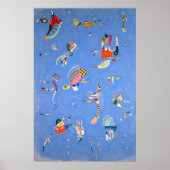 Himmelblau | Kandinsky | Poster (Vorne)