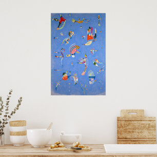 Himmelblau Kandinsky Poster