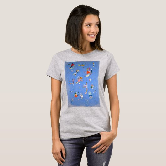 Himmelblau | Kandinsky | T-Shirt (Vorne ganz)