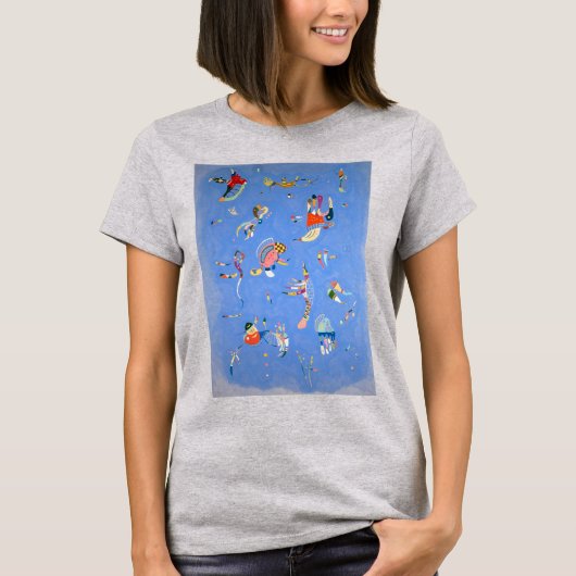 Himmelblau | Kandinsky | T-Shirt (Vorderseite)