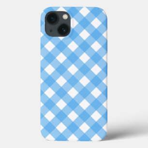 Himmelblau kariert Case-Mate iPhone-Hülle iPhone Hülle