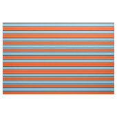 Himmelblau, rot und schwarz farbiges Muster Stoff (Fat Quarter (45,7 x 55,9 cm))