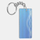 Himmelblau Schlüsselanhänger (Vorderseite links)