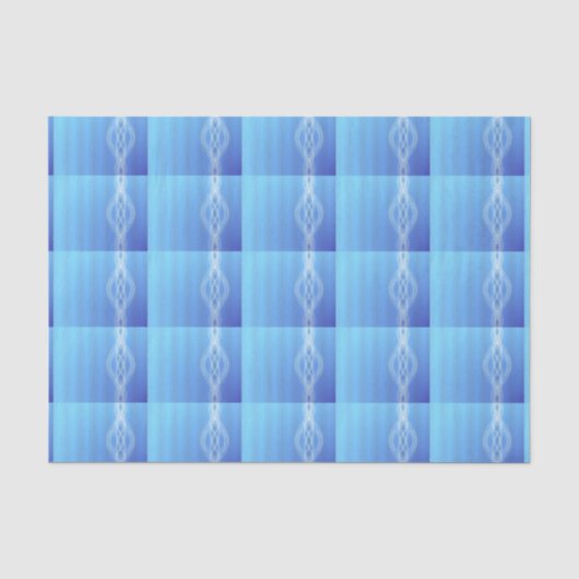 Himmelblau Seidenpapier (Vorderseite)