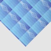 Himmelblau Seidenpapier (Ausschnitt)
