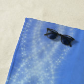 Himmelblau Strandtuch (Beispiel)