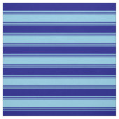 Himmelblau und blau gestrichen/Linke Muster Stoff (Muster)