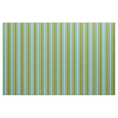 Himmelblau und grün gefärbtes Muster Stoff (Fat Quarter (45,7 x 55,9 cm))
