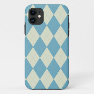 Himmelblau und Mint Arglye iPhone 5 Hülle
