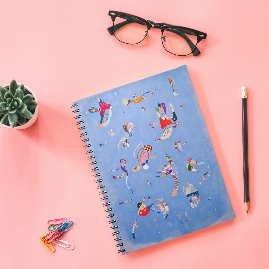 Himmelblau | Wassily Kandinsky Notizblock