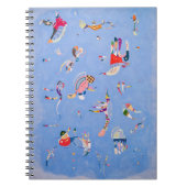Himmelblau | Wassily Kandinsky Notizblock (Vorderseite)