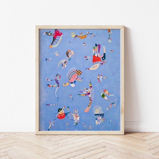 Himmelblau | Wassily Kandinsky Poster
