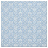 Himmelblauer Damast Stoff (Muster)