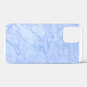 Himmelblauer Marmor Case-Mate iPhone Hülle (Rückseite (Horizontal))