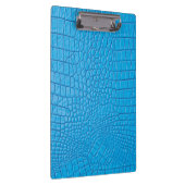 Himmelblaues Leder Klemmbrett (Rechts)