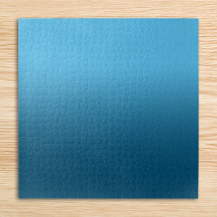 Himmelblaues und ozeanblaues Ombre Puzzle