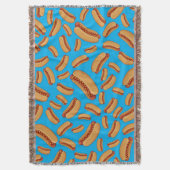 Himmelblauwürstchen Decke (Vorderseite Vertikal)