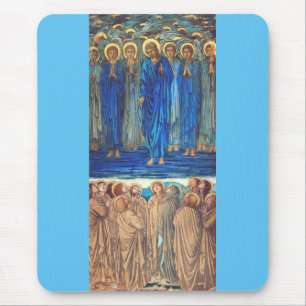 Himmelfahrt Christi von Edward Burne-Jones Mousepad