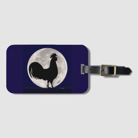 Himmelfahrt im Mondschein Gepäckanhänger (Vorderseite (Horizontal))