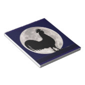 Himmelfahrt im Mondschein Notizblock (angewinkelt)