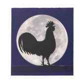 Himmelfahrt im Mondschein Notizblock (Vorderseite)