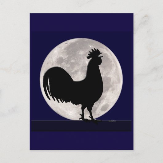 Himmelfahrt im Mondschein Postkarte (Vorderseite)