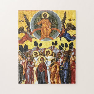 Himmelfahrt Jesu Christi Orthodoxe christliche Iko Puzzle