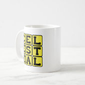 Himmelfahrt Kaffeetasse (Vorderseite Links)