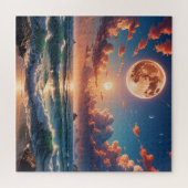 Himmelfahrt: Moonlit Ocean Dream Puzzle (Horizontal)