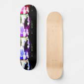 Himmelfarben Skateboard (Vorderseite)