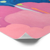 Himmelflüster: Die weltraumhaarige Maus Poster (Ecke)