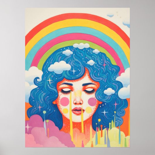 Himmelflüster: Die weltraumhaarige Maus Poster (Vorne)