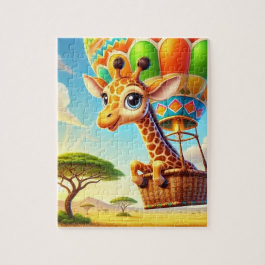 Himmelgebundene Safari Puzzle (Vertikal)