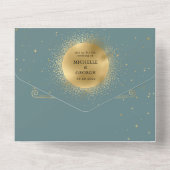 Himmelgold Hochzeit (kein ENV) All In One Einladung (Rückseite)