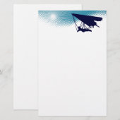 himmelhohes Drachenfliegen Briefpapier (Vorne/Hinten)
