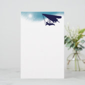 himmelhohes Drachenfliegen Briefpapier (Stehend Vorderseite)