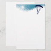 himmelhohes Skydiving Briefpapier (Vorne/Hinten)