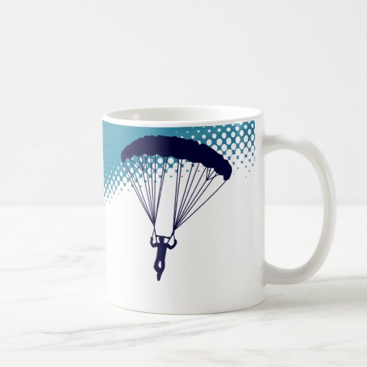 himmelhohes Skydiving Kaffeetasse (Rechts)
