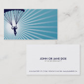 himmelhohes Skydiving Visitenkarte (Vorne/Hinten)