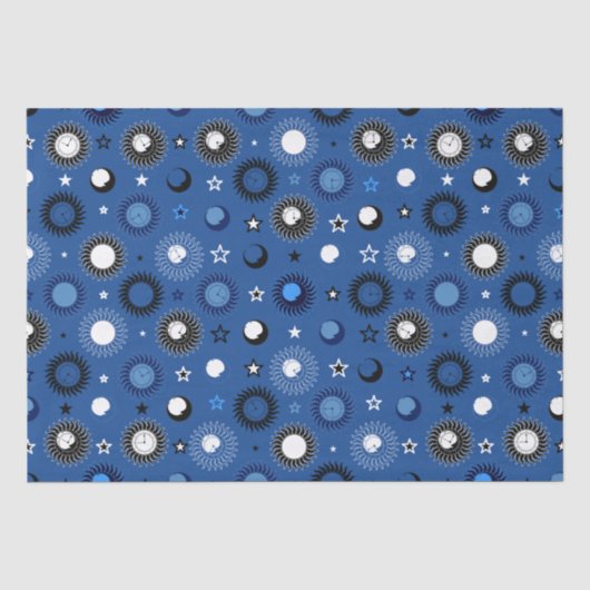 Himmelmechanik Seidenpapier (Vorderseite)