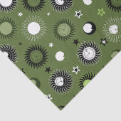 Himmelmechanik Seidenpapier (Detail)