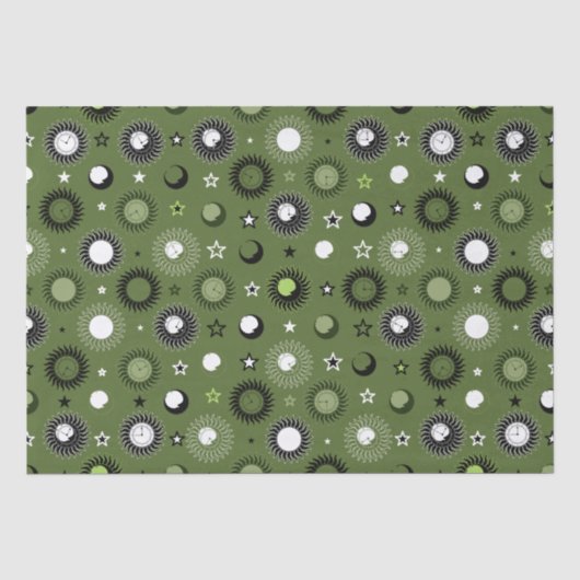 Himmelmechanik Seidenpapier (Vorderseite)