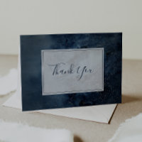 Himmelnächtliche Himmel mit Frame Dankeschön Card